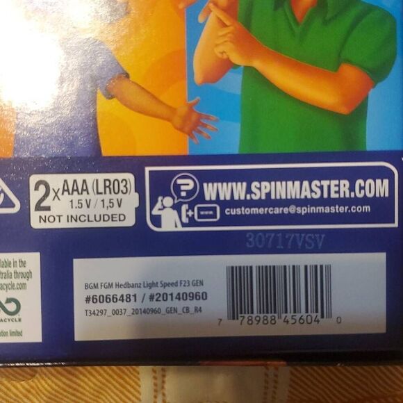 NEW IN BOX SPINMASTER  HEDBANZ LIGHTSPEED GAME - Picture 6 of 7